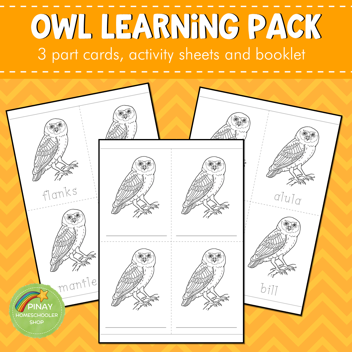Montessori Tool Trays and 3-Part Cards • Wise Owl Factory