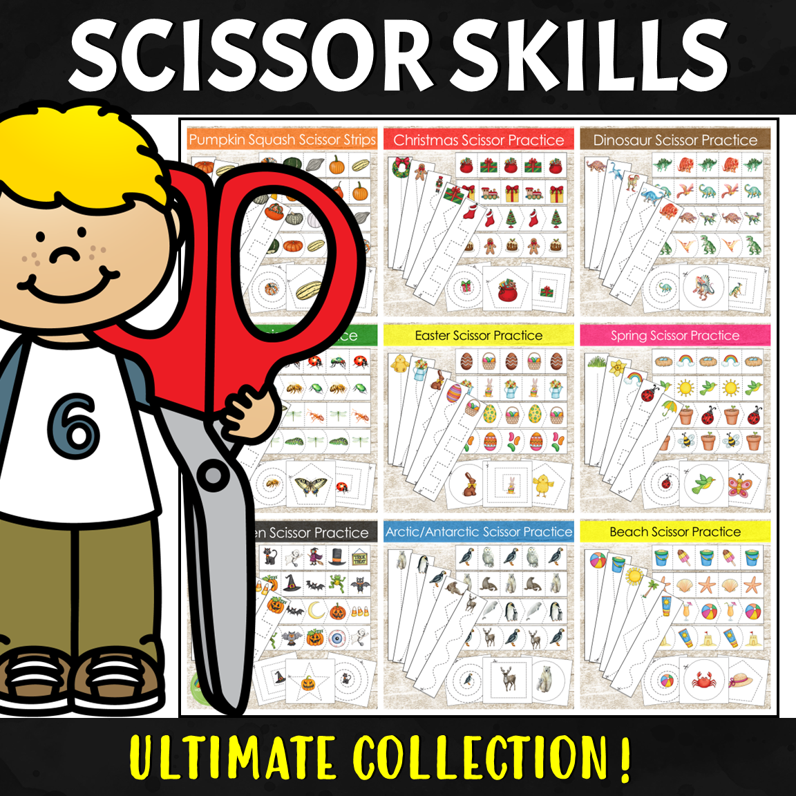 Scissor Skills Bundle