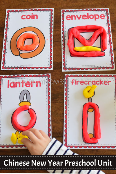 Chinese New Year Preschool and Kindergarten Mini Unit Activities