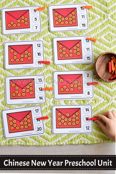 Chinese New Year Preschool and Kindergarten Mini Unit Activities