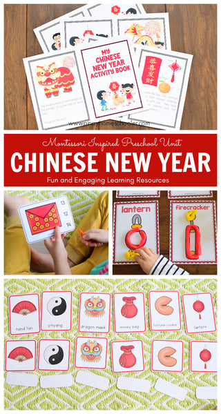 Chinese New Year Preschool and Kindergarten Mini Unit Activities