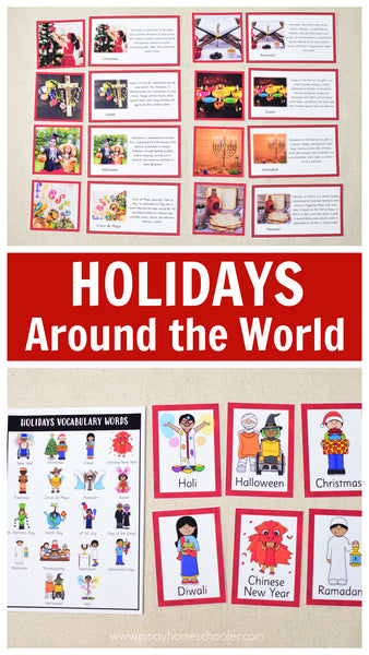 Holidays Around the World Montessori Pack