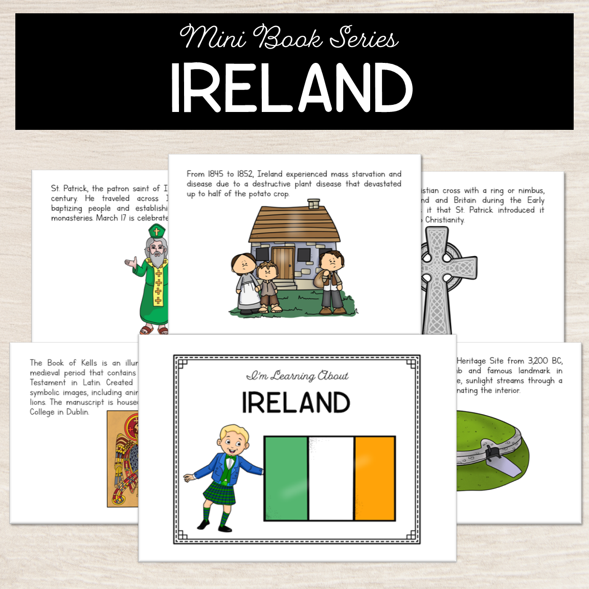 About Ireland - Mini Book