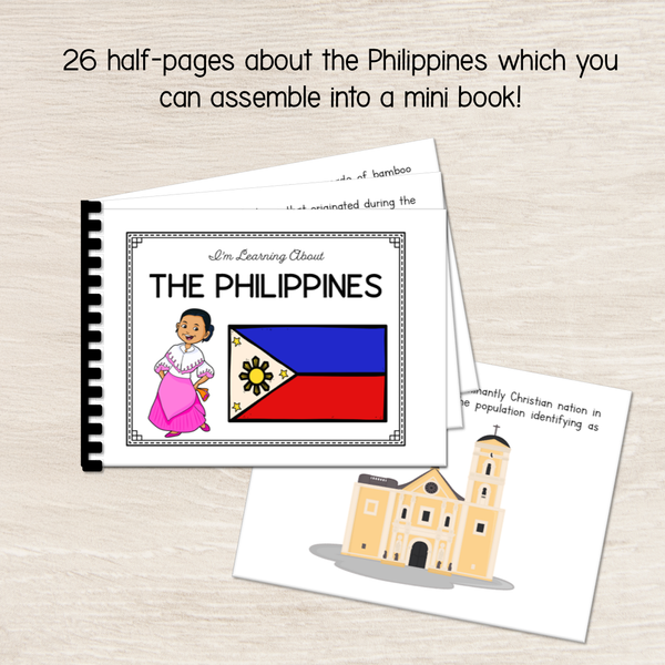 About the Philippines - Mini Book