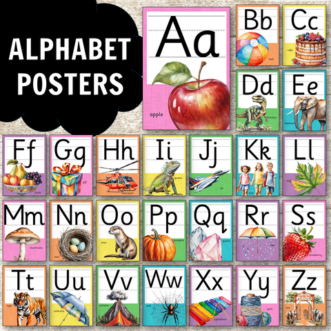 Alphabet Posters