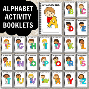 Alphabet Activity Booklets NO PREP