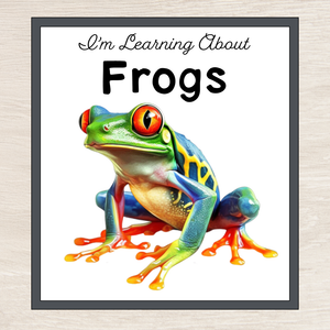 Learning About Frogs - Fact Cards and Photos