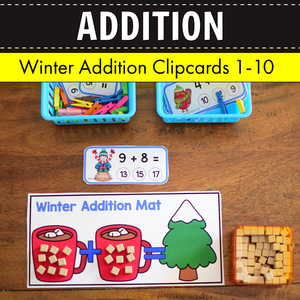 Winter Addition Clipcards